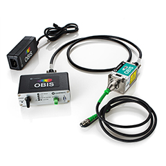OBIS LS 505 nm  120 mW Laser System, Fiber Pigtail, FC
