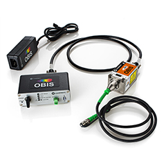 OBIS LS 594 nm  40 mW Laser System, Fiber Pigtail, FC